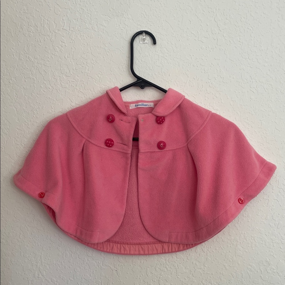 Charming Pink Cape for Kids